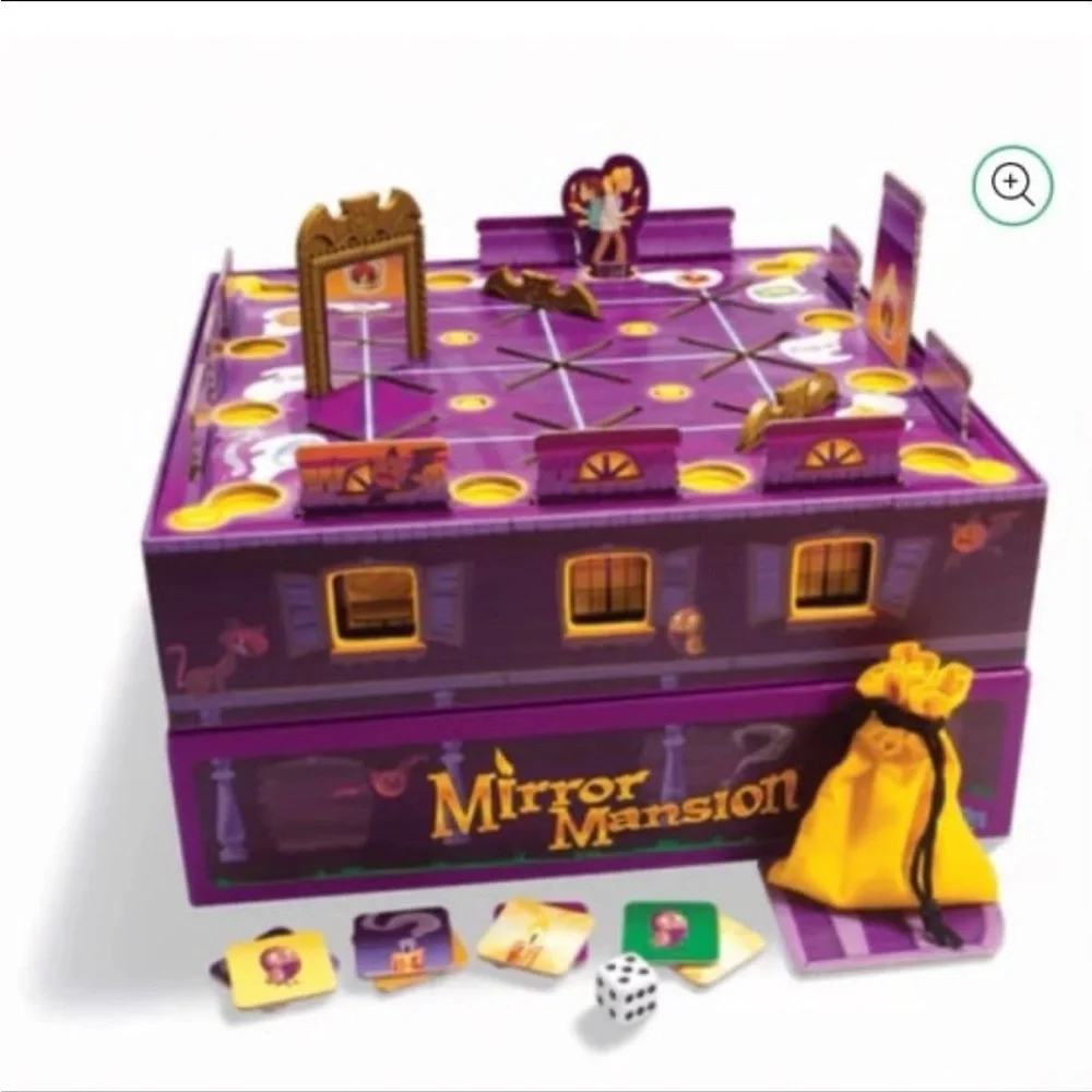 SimplyFun Mirror Mansion Learning Educational Game Geometry Memory Treasure Hunt